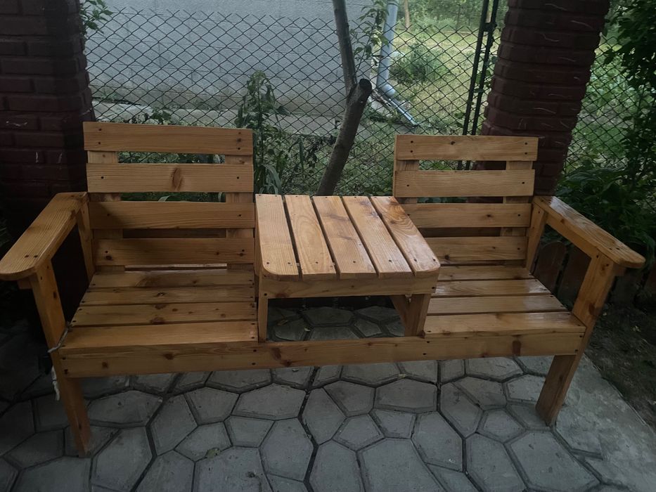 Лавка  з хвойного дерева