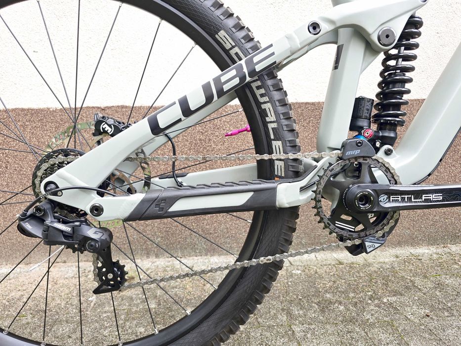 FV23% - JAK NOWY Cube Two15 HPC SLX 29 / rozm. M / carbon / FOX 40 / SRAM GX DH / Rower górski DH