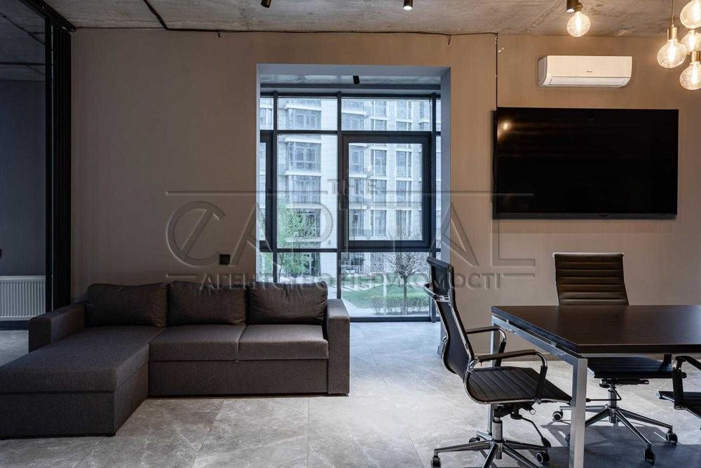 В оренду пропонується стильний офіс у стилі loft в ЖК бізнес-класу на Печерську в ЖК "Новопечерські Липки" Андрія Верхогляда (Драгомирова), 19а. - More