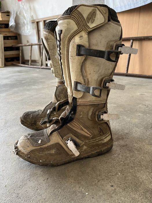 Botas de enduro brancas