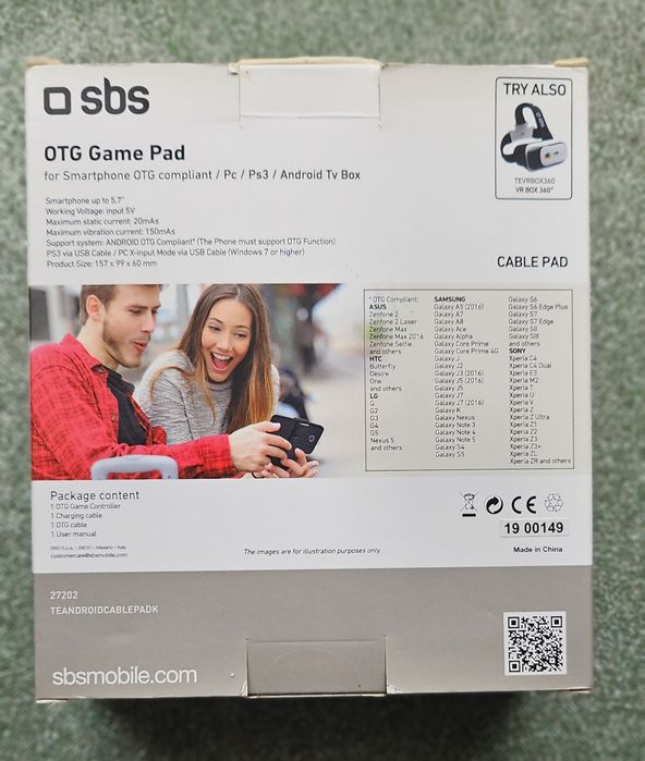 Comando OTG (como novo)