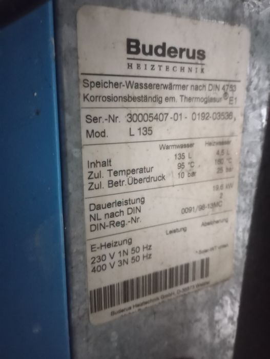 Piec gazowy buderus logano G124