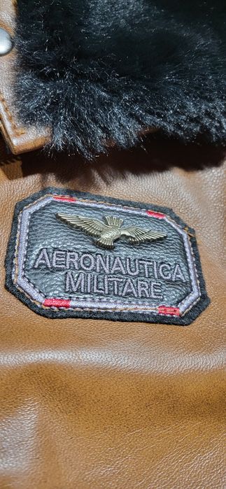 Aeronautica militare kurtka męska skóra naturalna premium XL