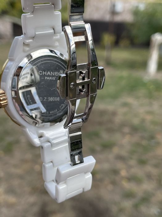 часы в стиле chanel керамический браслет на узкое запястье  15 см