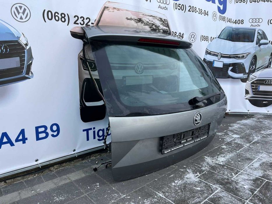 Кришка багажника ляда шкода октавія skoda oktavia a7 октавиа ресталінг