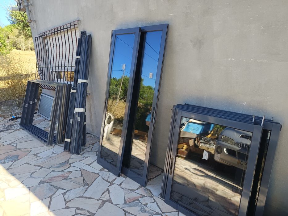 Janelas/portas aluminio vidro duplo, janela PVC