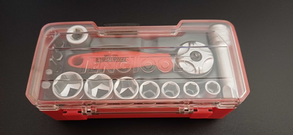 Tengtools Jogo bolso 15 Chaves Caixa 1/4" Referência TJ1415 (NOVO)