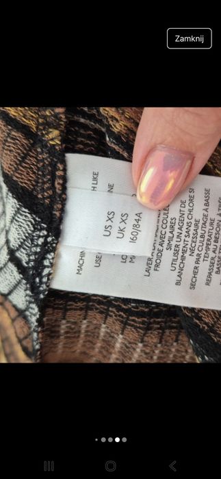 Sukienka Anthropolige nowa