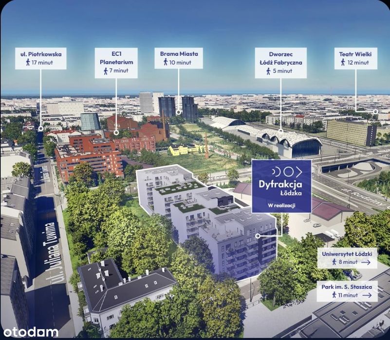 Na sprzedaż studio w samym centrum Łodzi przy ul. Wodnej 3