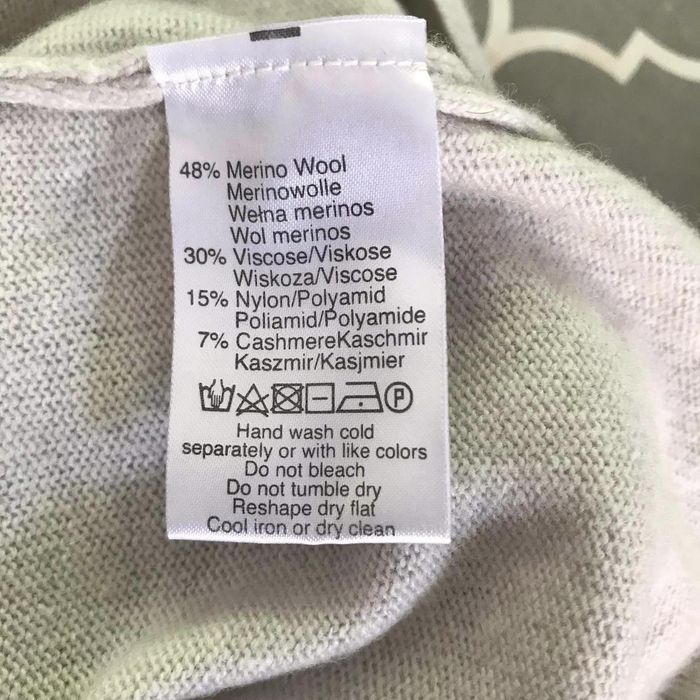 Benedetta B sweter damski M merino kaszmir
48%wełna merino 
7%kaszmir