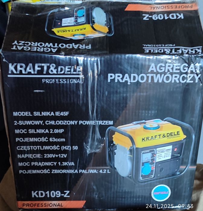 Генератор бензиновий Kraft &Dele