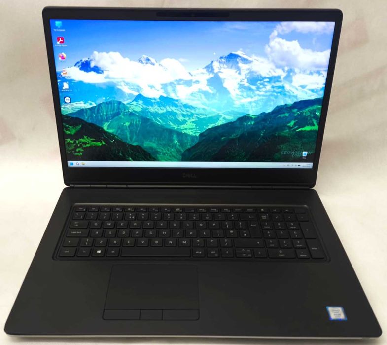 Laptop DELL Precision 7750 XEON 128GB RAM 1TB SSD RTX 5000 16GB FV GWA