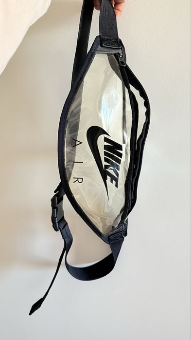Bolsa crossbody transparente Nike