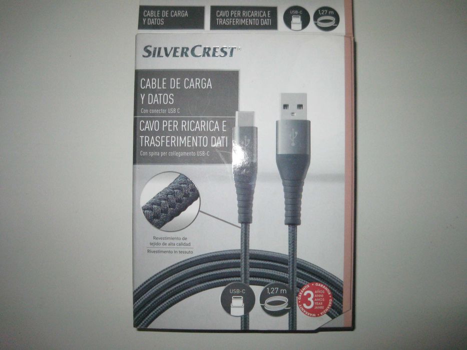 Cabo USB C ( LIDL ) - NOVO