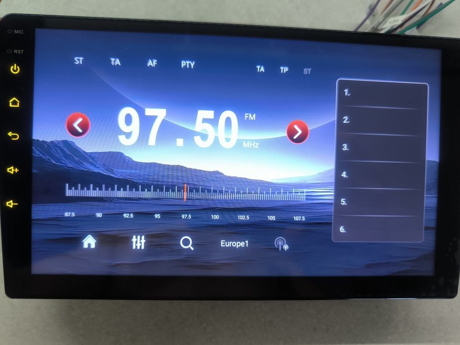 Android магнітола, 9 дюймів 4/32Gb, 4 ядра