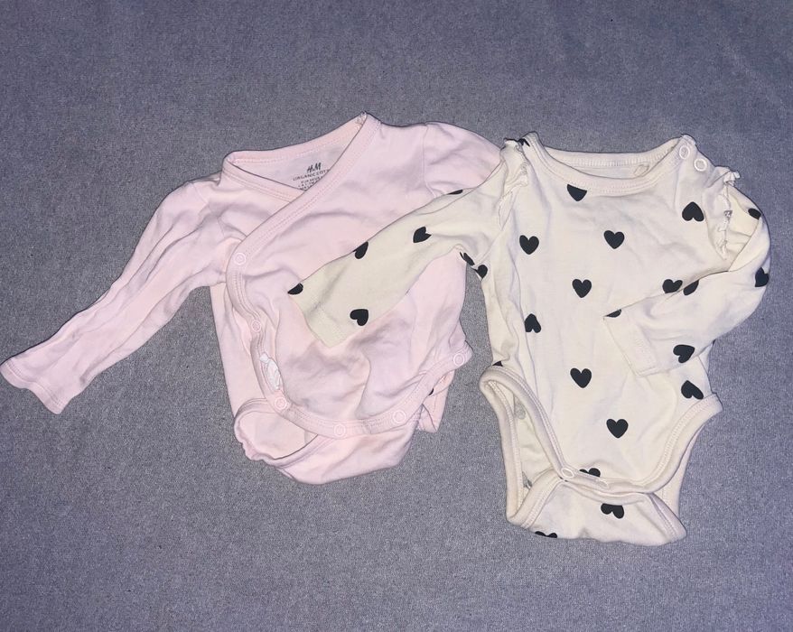 Дитячі бодікі. 56 розмір (0-1) місяць