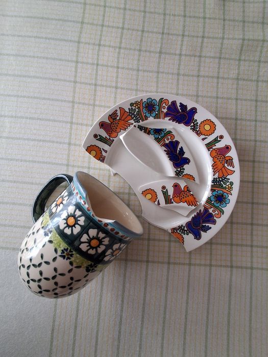 Stłuczka ceramiczna Bolesławiec  Meksyk  do handmade ceramika