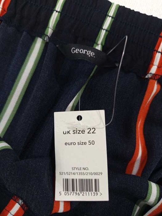 #172 Nowe spodnie damskie duży rozmiar George