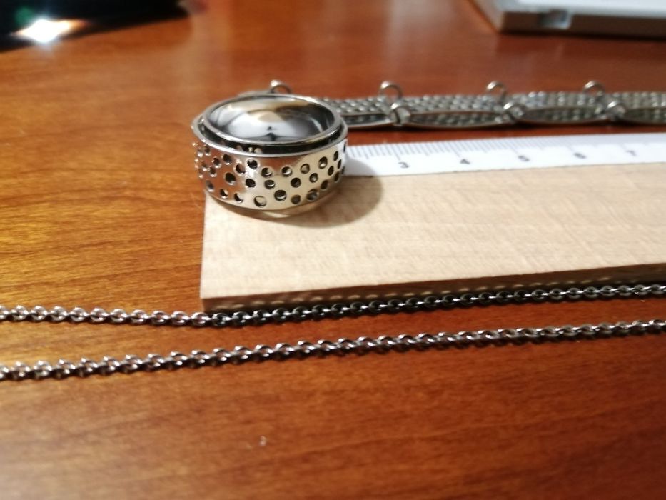 Conjunto swatch anel pulseira colar