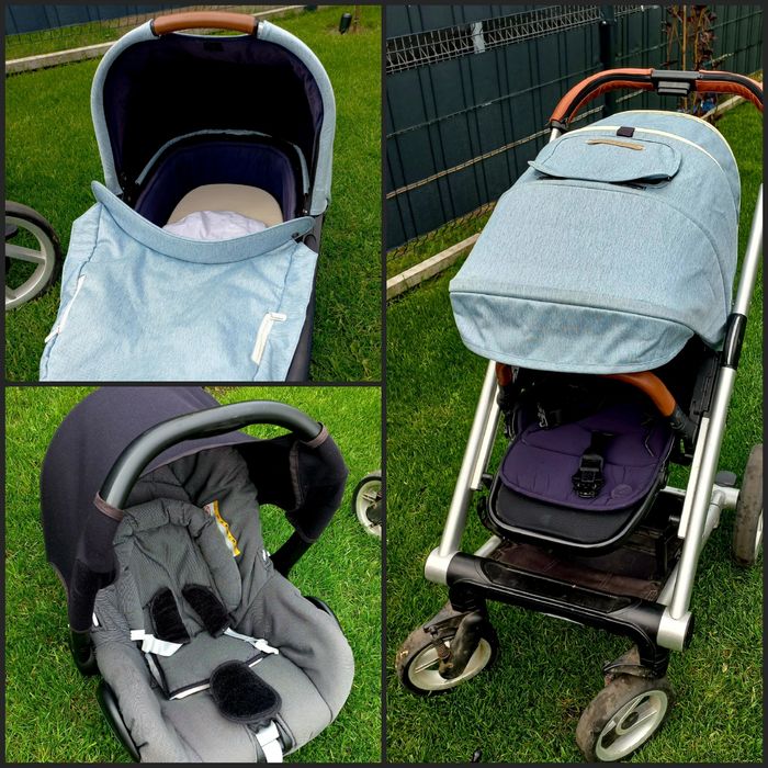 Wózek 3w1 oraz dodatki