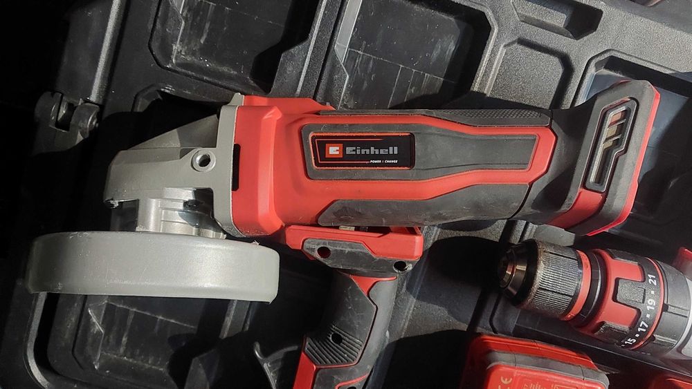 Kit Einhell 4 maquinas a bateria quase novo