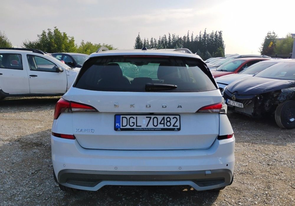 Skoda Kamiq 2024r, 1.5 Benzyna. AUTOMAT. Uszkodzona. Poobijana.