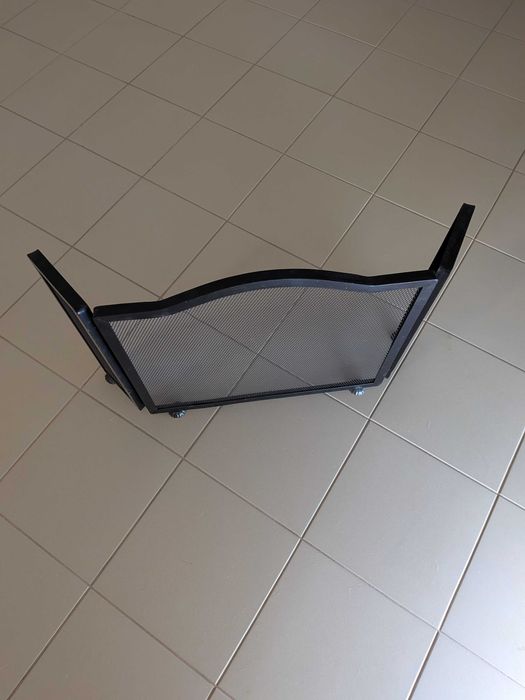 Salvafagulhas lareira como novo