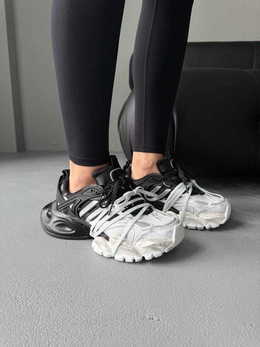 Кроссовки Adidas Vento XLG Deluxe Black White/Кросівки Жіночі Венто