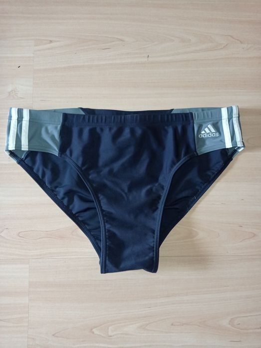 NOWE czarne kąpielówki męskie Adidas 38 majtki do kąpieli