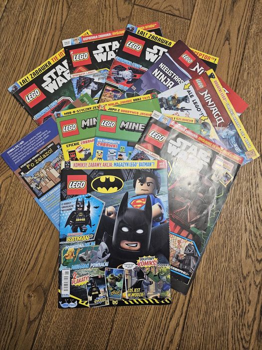 Gazetki LEGO 10 sztuk