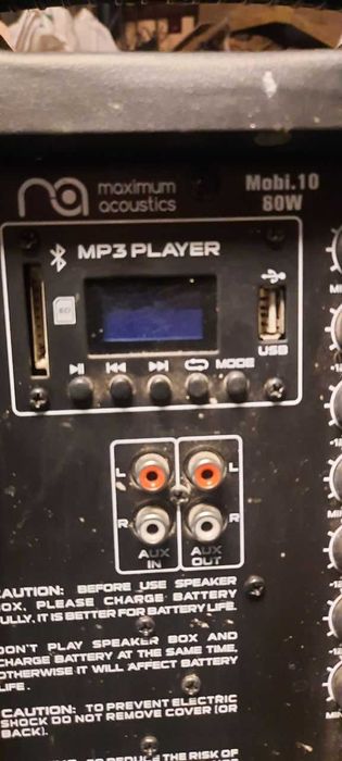 Акустическая колонка Maximum Acoustics Mobi. 10  80w