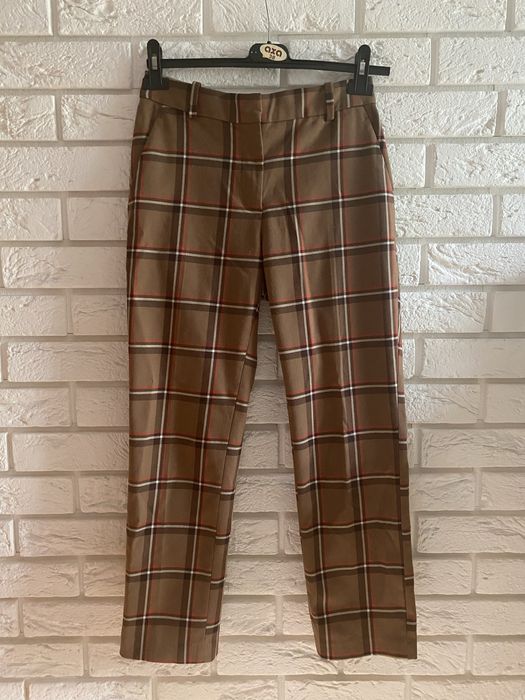 Spodnie w elegancką kratkę