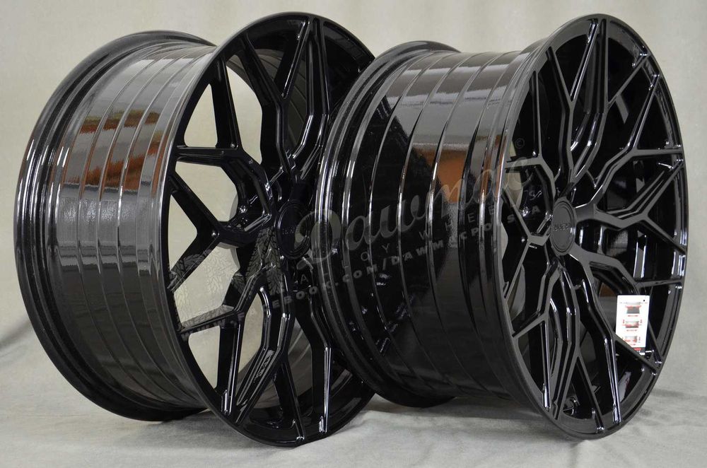 Felgi Riviera RF108 20" 8,5J ET35 + 10J ET42 5x112 Gloss Black