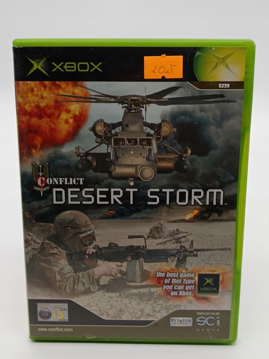 gra conflict desert storm microsoft xbox classic