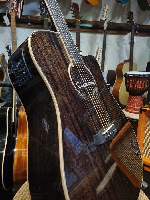 TANGLEWOOD TW5 CE Black Shadow gitara elektroakustyczna  - solid top - lity mahoniowy top