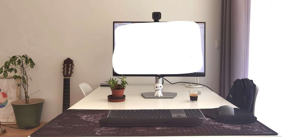 Mesa IKEA Vangsta extensível branca