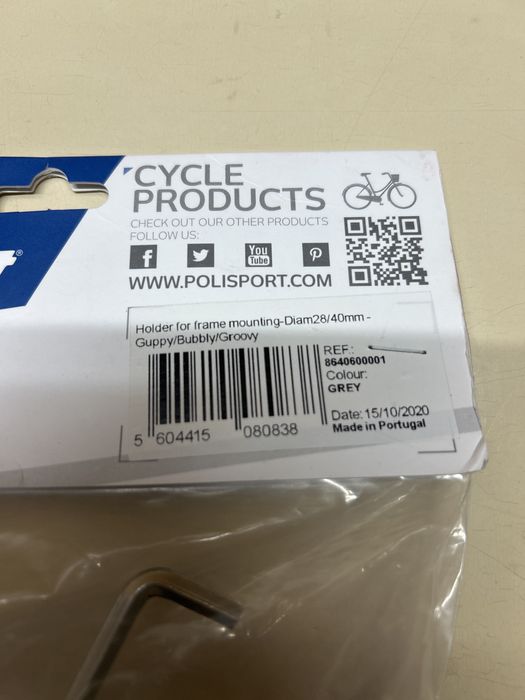 Suporte Polisport Child's Seat Holder Quick Release Frame Mounting