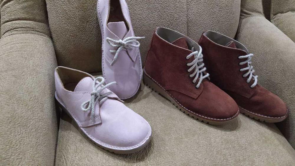 Дезерты,ботинки,туфли замша натуральная,новые Испания