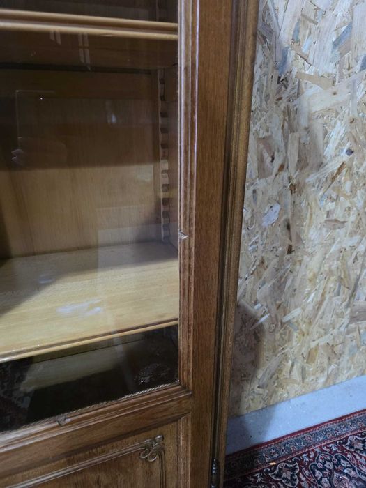 Biblioteka / witryna Ludwik – dąb, przeszklona #2390 Stylowy Węgrów