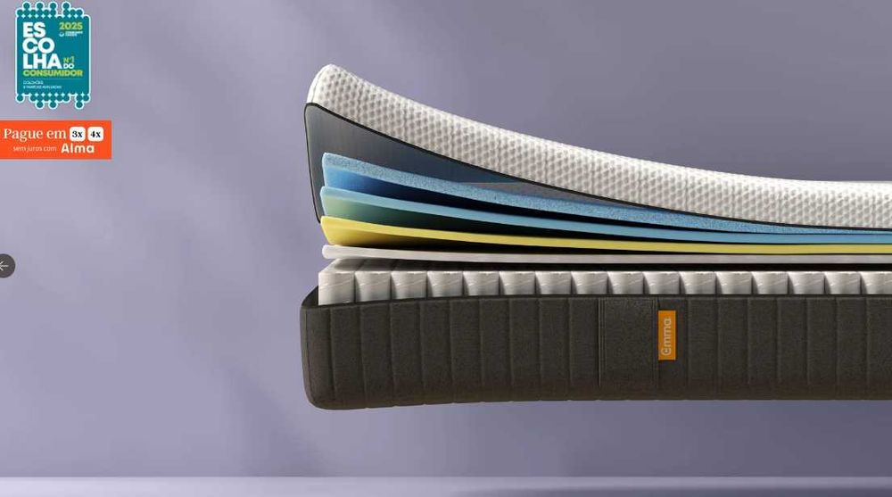 Colchão EMMA Hybrid V2 Plus 140 x 190