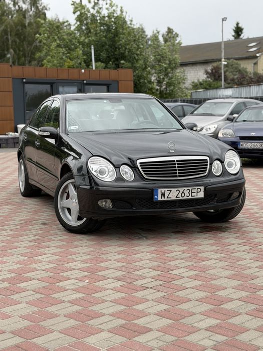 Mersedes-Benz E class W211.  1.8 Compressor. +LPG. Dobry stan. Doinwestowany. Okazja!