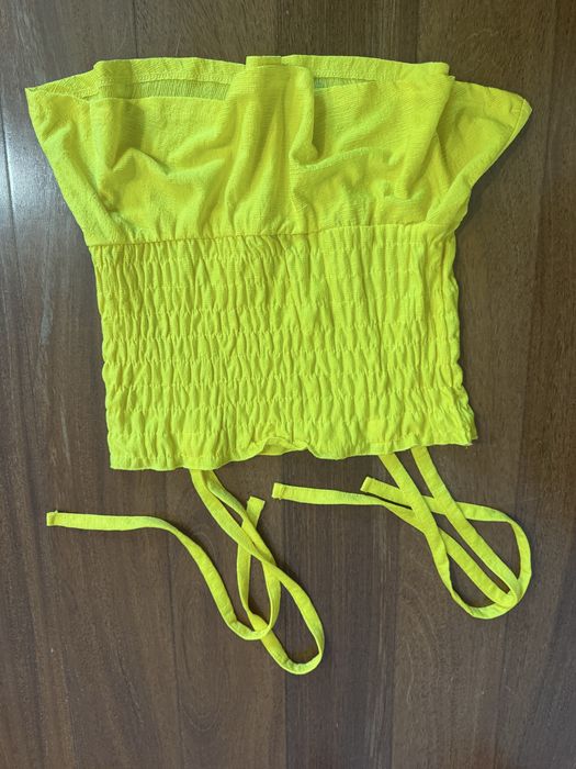 Top primark amarelo