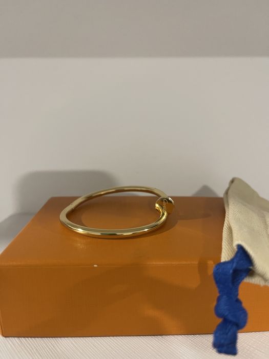 Pulseira cartier dourada