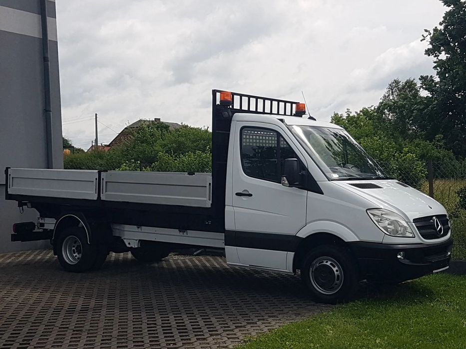 Mercedes-Benz SPRINTER WYWROTKA 3-STRONNA BLIŹNIAKI 4,19x2,04 KIPER KLIMA 516CDI  Wywrotka 3-Stronna Bliźniaki 4,19x2,04 Kiper 6-Biegów