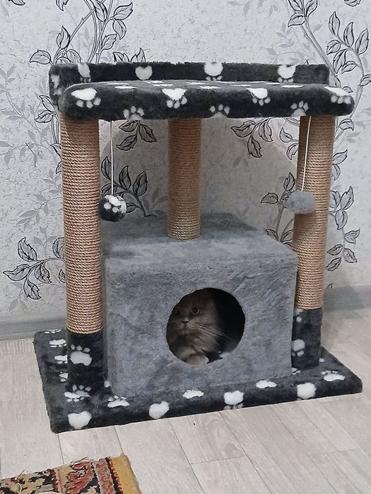 Домики лежанка когтеточка для кота кошк