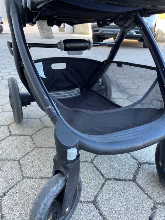 Carrinho Adorra Maxi Cosi + ovo Marble Bebé Confort + isofix