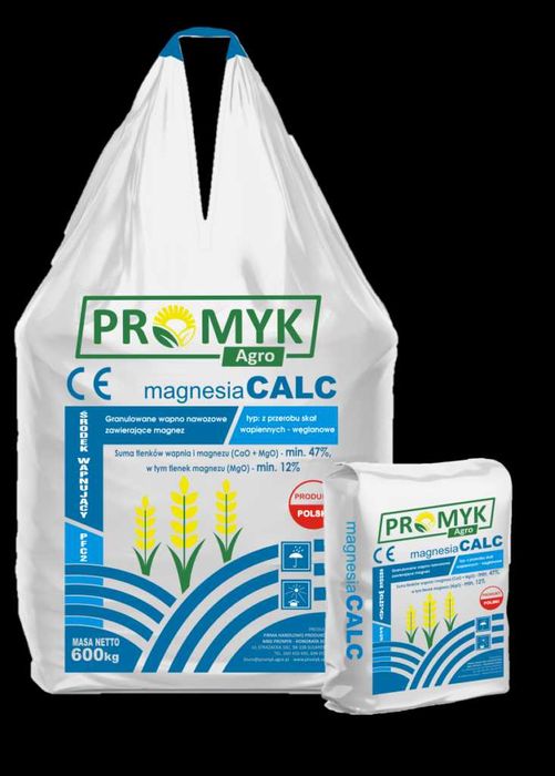 Wapno nawozowe Magnesia Calc BB 600 kg nawozy wapna