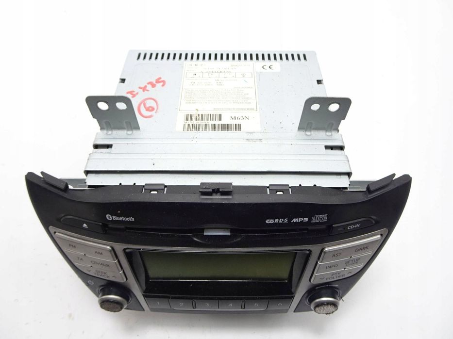 radio cd hyundai ix35 09-15r. 961602y230tan