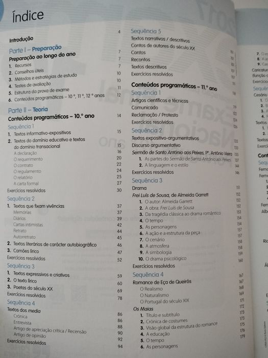 Livro preparação exame Português