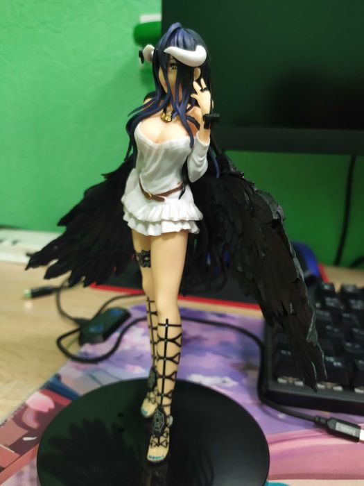 Фигурка статуэтка интерьерная Альберто Оверлорд Overlord Albedo 22см